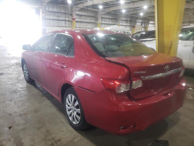 Photo 3 from auction – 2013 TOYOTA COROLLA BA with VIN 2T1BU4EE3DC052744