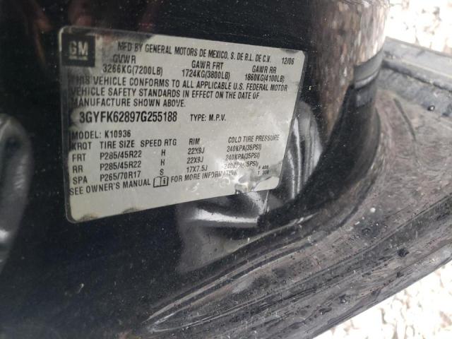 Photo 10 from auction – 2007 CADILLAC ESCALADE E with VIN 3GYFK62897G255188