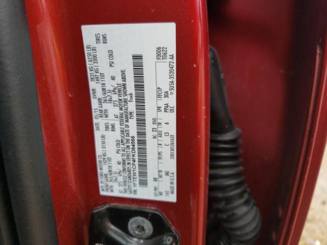 Photo 10 from auction – 2015 FORD F150 SUPER with VIN 1FTEW1CP4FKD64566