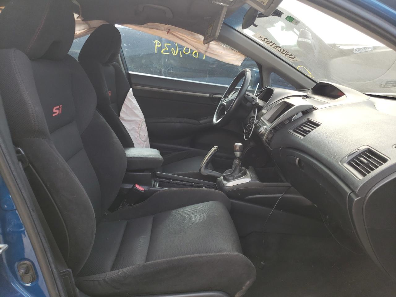 Photo 19 from auction – 2009 HONDA CIVIC SI with VIN 2HGFA555X9H705309