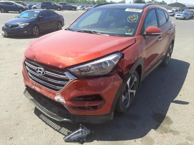 Photo 2 from auction – 2016 HYUNDAI TUCSON LIM with VIN KM8J33A28GU160719