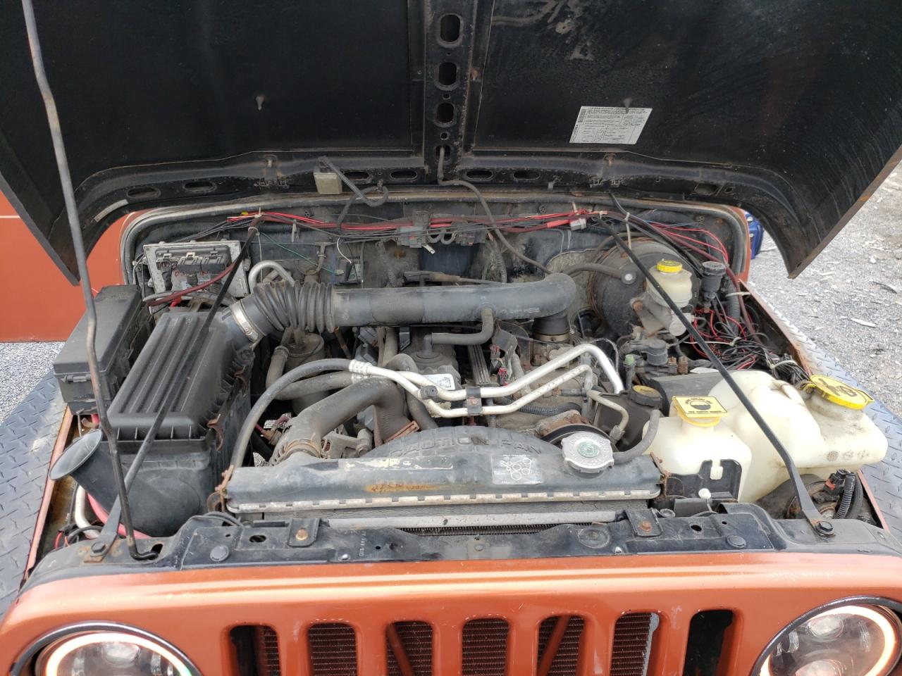 Photo 7 from auction – 2004 JEEP WRANGLER X with VIN 1J4FA39S74P790319
