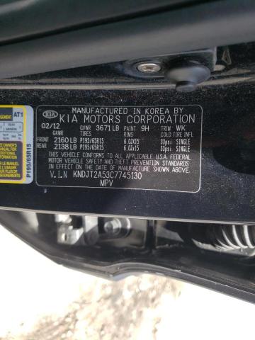 Photo 10 from auction – 2012 KIA SOUL with VIN KNDJT2A53C7745130