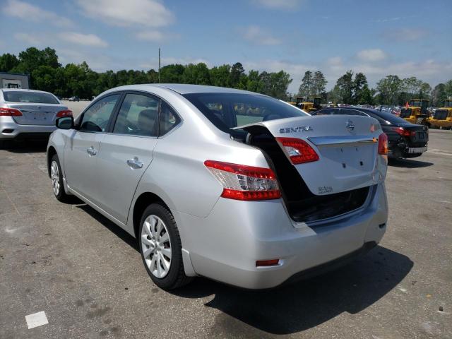Photo 3 from auction – 2015 NISSAN SENTRA S with VIN 3N1AB7AP1FY345641