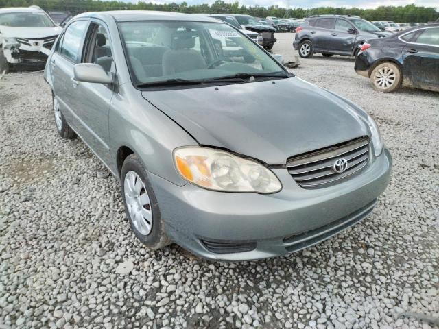 TOYOTA COROLLA CE 2004 with VIN 1NXBR38E04Z322728 - Photo from auction