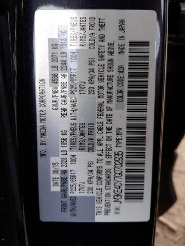 Photo 10 from auction – 2016 MAZDA CX-5 TOURI with VIN JM3KE4CY7G0702935