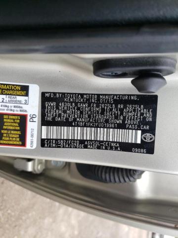 Photo 10 from auction – 2015 TOYOTA CAMRY LE with VIN 4T1BF1FK2FU019961