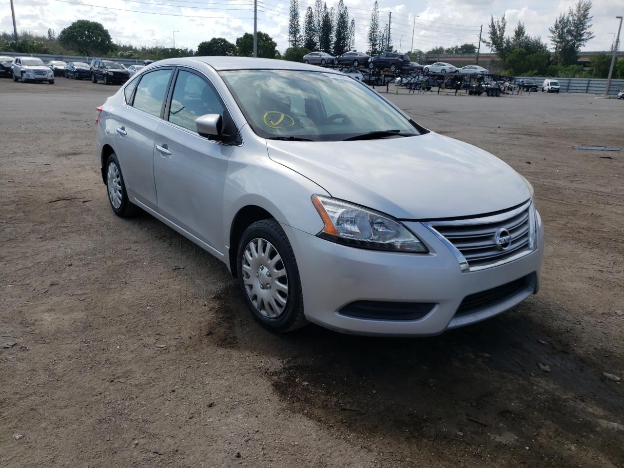 Photo 1 from auction – 2014 NISSAN SENTRA S with VIN 3N1AB7AP1EL616466