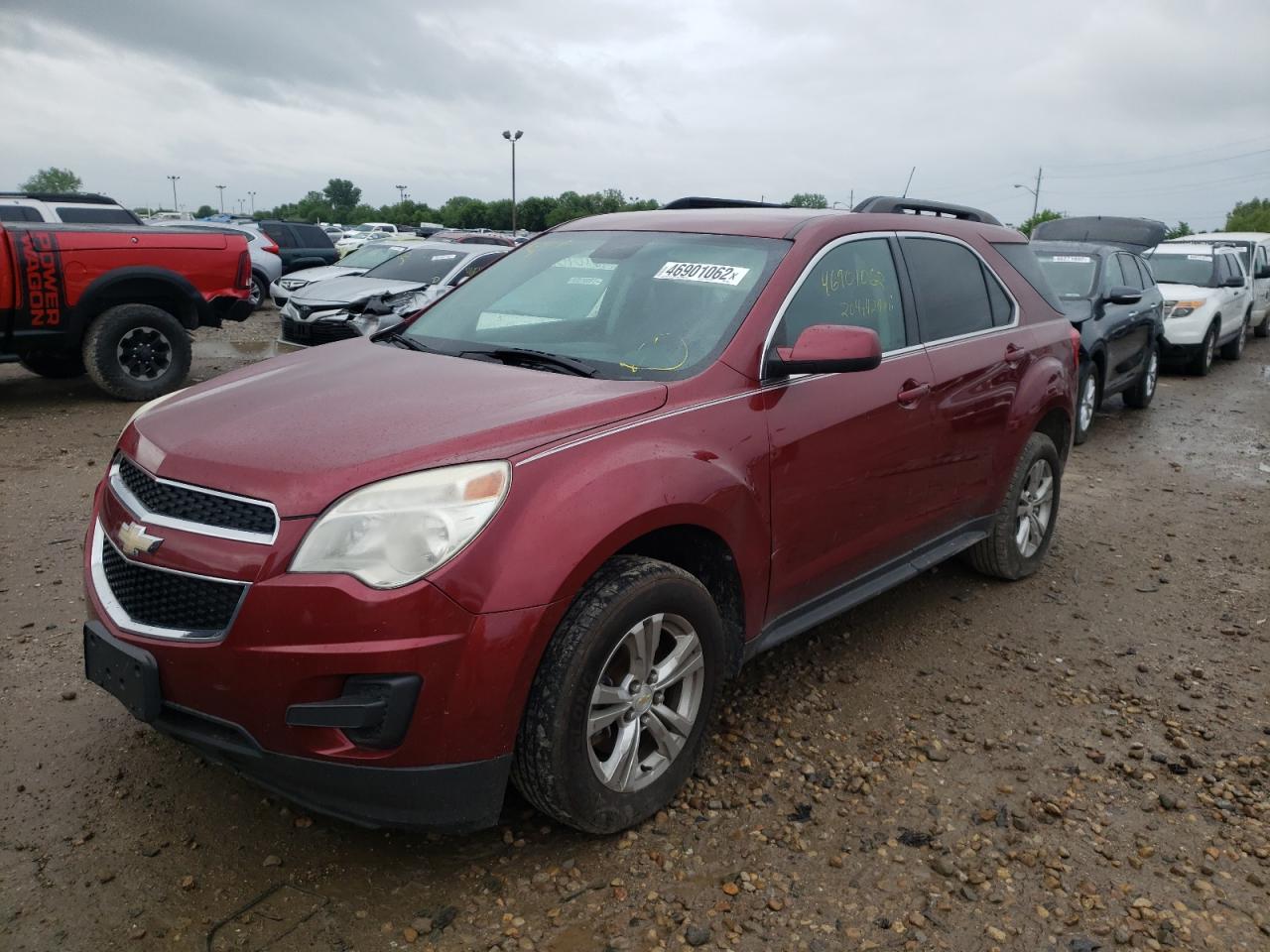 Photo 2 from auction – 2012 CHEVROLET EQUINOX LT with VIN 2GNALDEK9C6239661