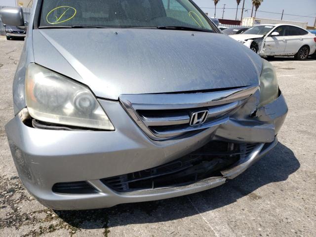 Photo 9 from auction – 2007 HONDA ODYSSEY EX with VIN 5FNRL38727B069785