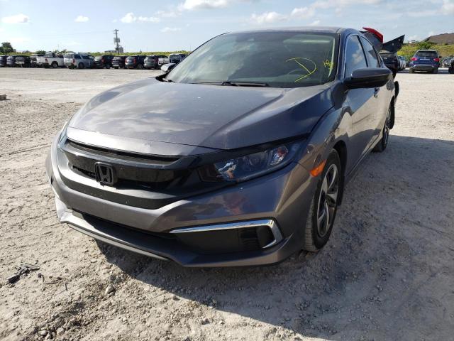 Photo 2 from auction – 2020 HONDA CIVIC LX with VIN 19XFC2F67LE009024