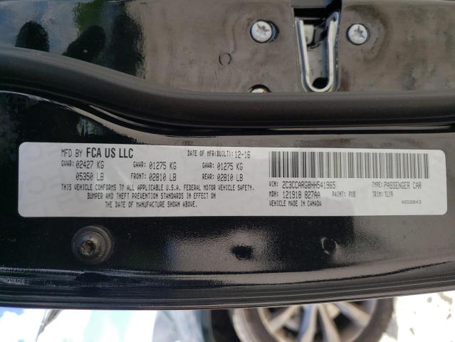 Photo 10 from auction – 2017 CHRYSLER 300 LIMITE with VIN 2C3CCARG8HH541965