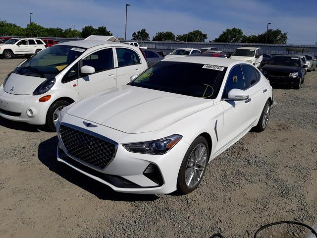 Photo 2 from auction – 2021 GENESIS G70 with VIN KMTG64LA9MU076082