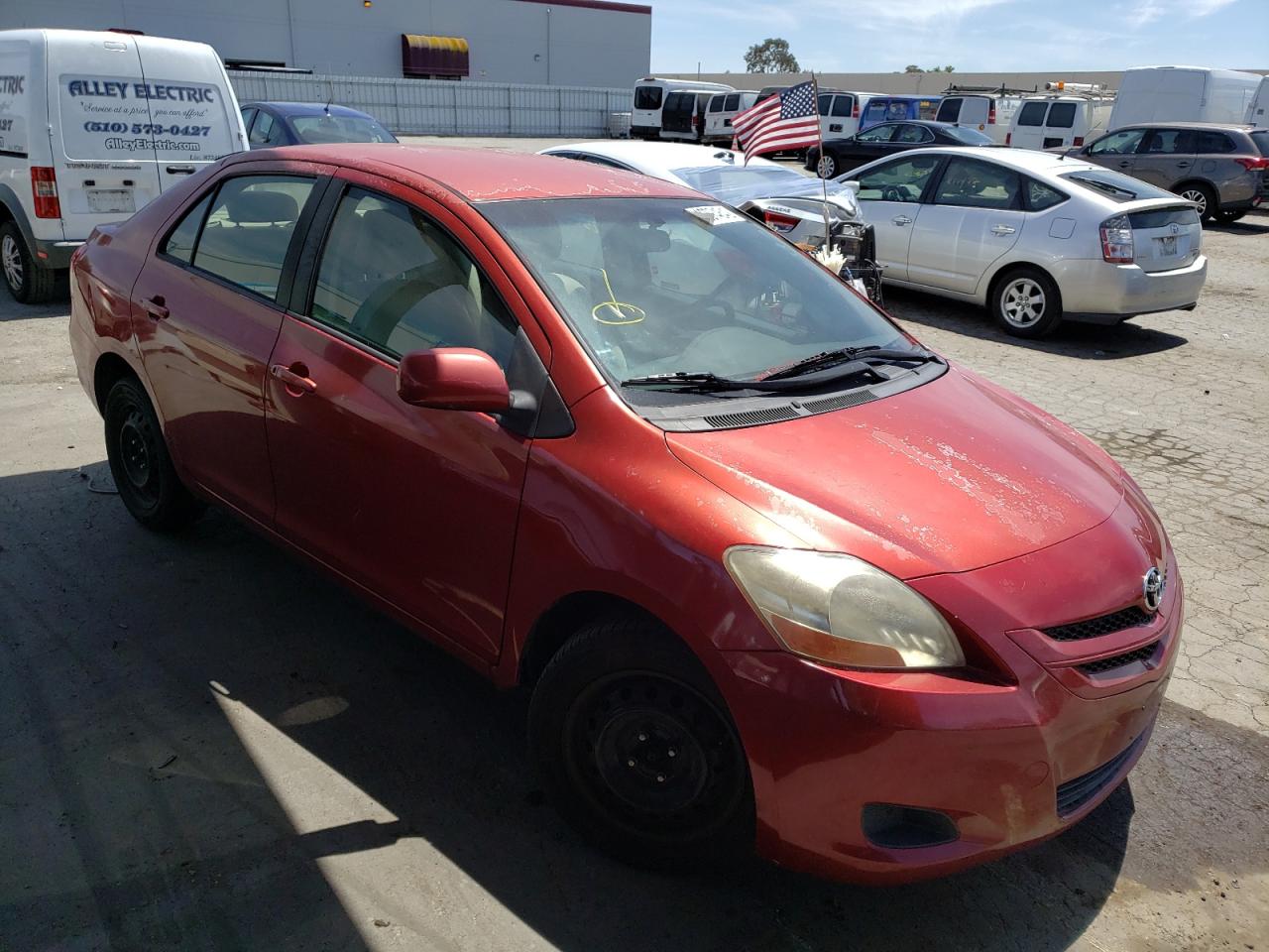 Photo 1 from auction – 2008 TOYOTA YARIS with VIN JTDBT923681275714