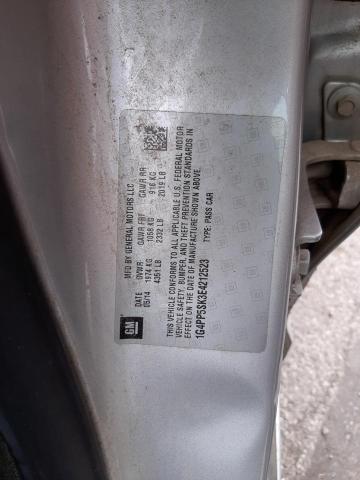 Photo 10 from auction – 2014 BUICK VERANO with VIN 1G4PP5SK3E4212523