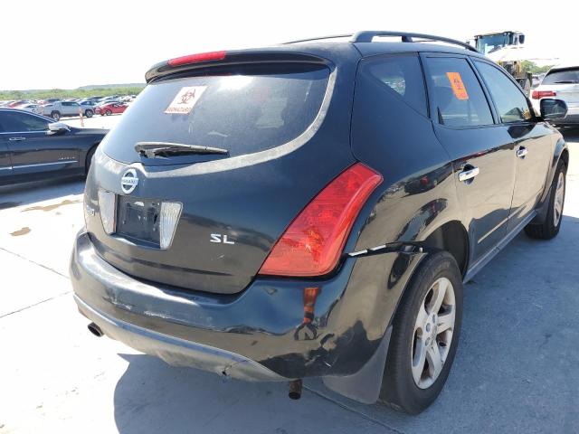 Photo 4 from auction – 2005 NISSAN MURANO SL with VIN JN8AZ08TX5W318919