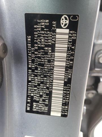 Photo 10 from auction – 2020 TOYOTA COROLLA LE with VIN 5YFEPRAE5LP067946