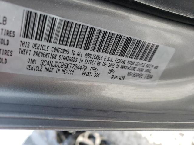 Photo 10 from auction – 2019 JEEP COMPASS LI with VIN 3C4NJDCB5KT734470