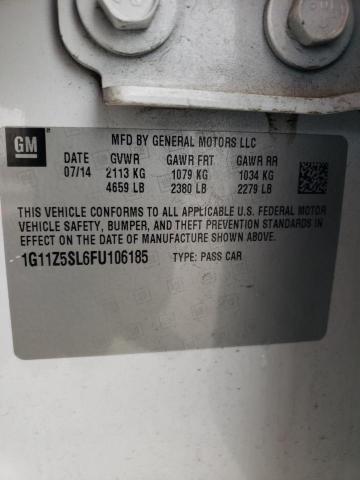 Photo 10 from auction – 2015 CHEVROLET IMPALA LS with VIN 1G11Z5SL6FU106185
