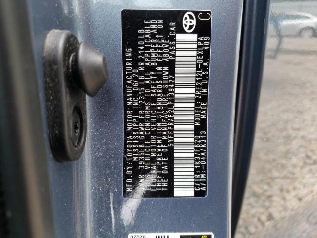 Photo 10 from auction – 2020 TOYOTA COROLLA LE with VIN 5YFEPRAE2LP139427