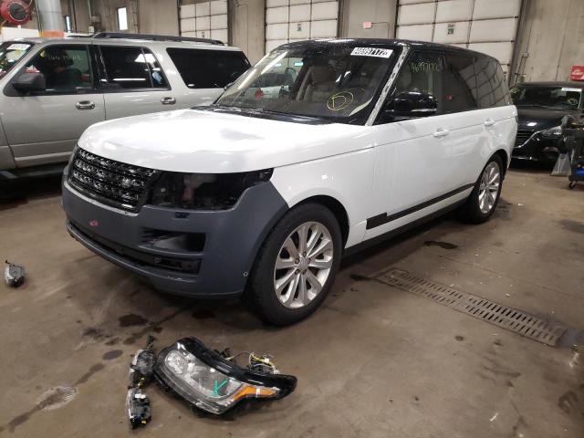 Photo 2 from auction – 2017 LAND ROVER RANGE ROVE with VIN SALGS2FV8HA355701