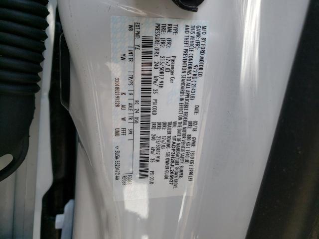 Photo 10 from auction – 2018 FORD FOCUS SEL with VIN 1FADP3H28JL265937