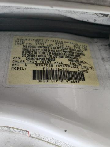 Photo 10 from auction – 2011 NISSAN VERSA S with VIN 3N1BC1CP9BL496682