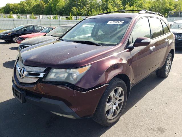 Photo 9 from auction – 2008 ACURA MDX TECHNO with VIN 2HNYD28688H540595