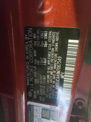 Photo 10 from auction – 2021 KIA SELTOS S with VIN KNDEUCAA9M7067549