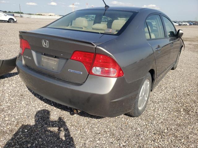 Photo 4 from auction – 2007 HONDA CIVIC HYBR with VIN JHMFA36277S013987