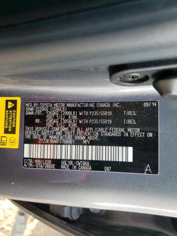 Photo 10 from auction – 2015 LEXUS RX 350 with VIN 2T2ZK1BA6FC168961