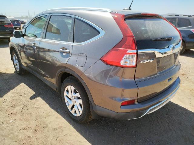 Photo 3 from auction – 2016 HONDA CR-V EXL with VIN 2HKRM3H70GH508657