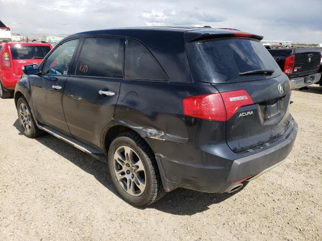 Photo 3 from auction – 2009 ACURA MDX TECHNO with VIN 2HNYD28659H000669