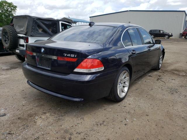 Photo 4 from auction – 2005 BMW 745 I with VIN WBAGL63565DP75383