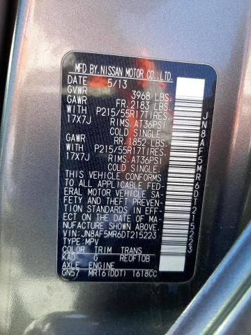 Photo 10 from auction – 2013 NISSAN JUKE S with VIN JN8AF5MR6DT215223