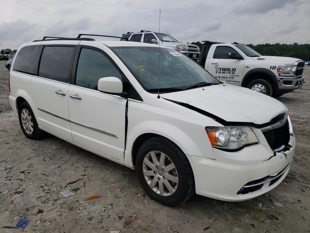 CHRYSLER TOWN & COU 2012 with VIN 2C4RC1BG5CR244834 - Photo from auction