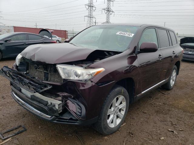 Photo 2 from auction – 2013 TOYOTA HIGHLANDER with VIN 5TDZK3EH9DS135899
