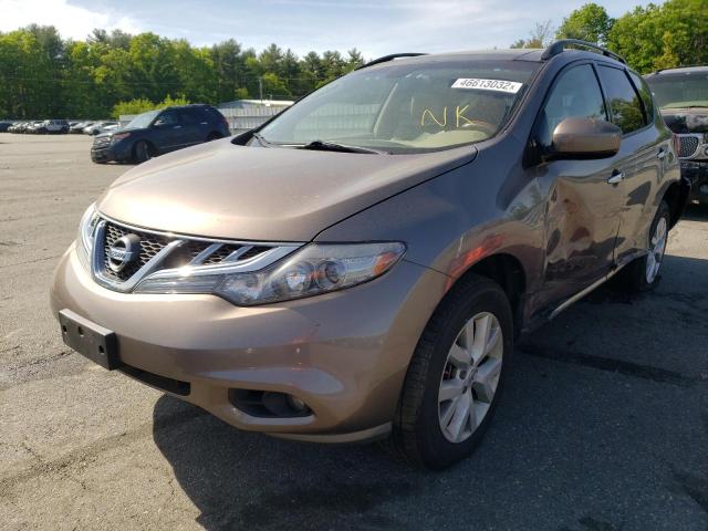Photo 2 from auction – 2012 NISSAN MURANO S with VIN JN8AZ1MW9CW218975