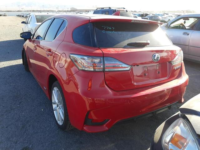 Photo 3 from auction – 2015 LEXUS CT 200 with VIN JTHKD5BH1F2224175