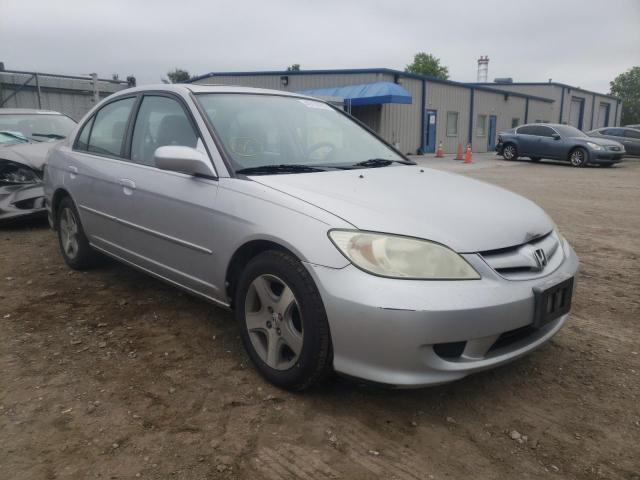 HONDA CIVIC EX 2005 with VIN 1HGES26725L007684 - Photo from auction