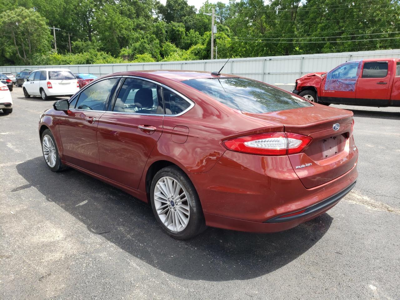 Photo 3 from auction – 2014 FORD FUSION SE with VIN 3FA6P0HDXER103033