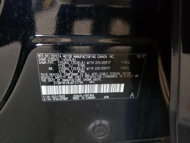 Photo 10 from auction – 2018 TOYOTA RAV4 LE with VIN 2T3BFREV8JW731756