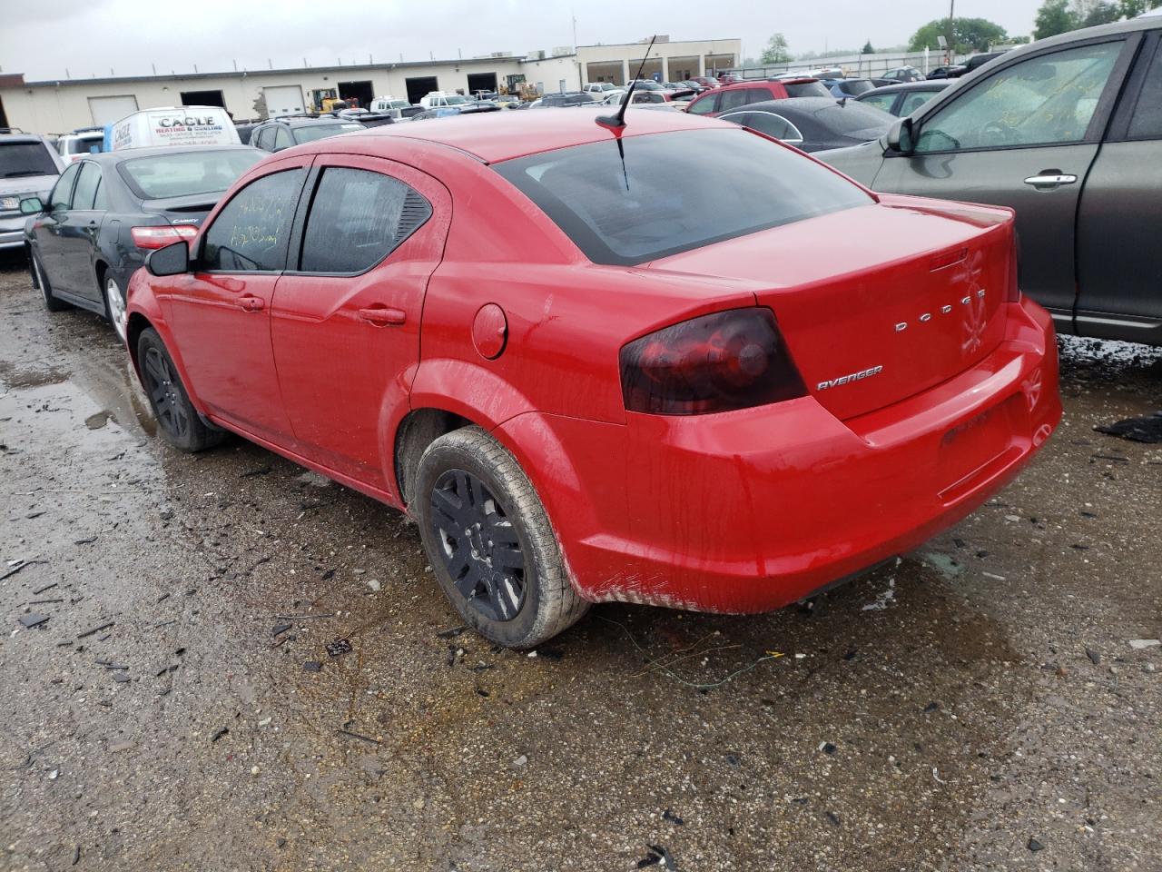 Photo 16 from auction – 2011 DODGE AVENGER EX with VIN 1B3BD4FB1BN509356
