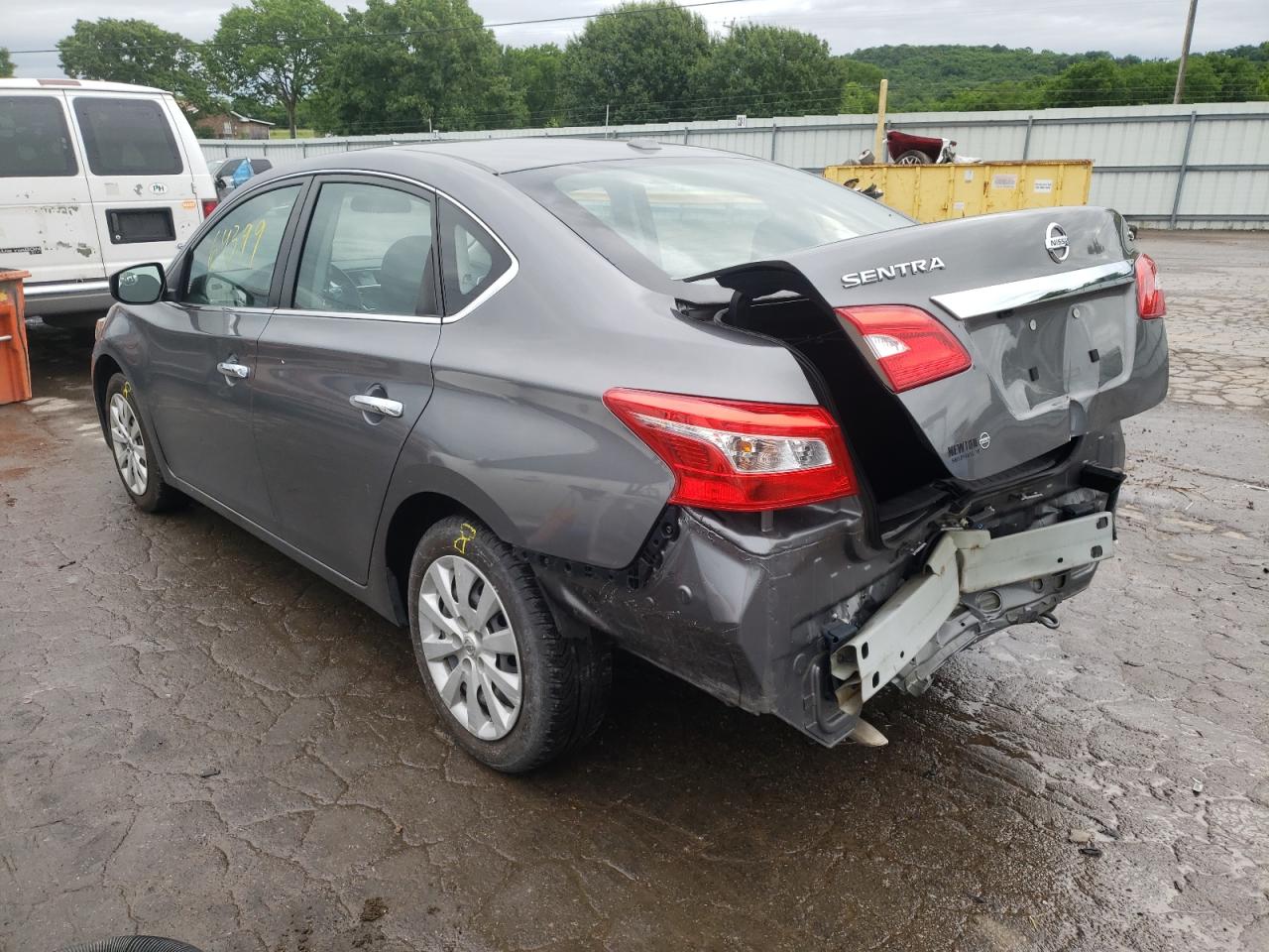 Photo 3 from auction – 2016 NISSAN SENTRA S with VIN 3N1AB7AP5GL654429