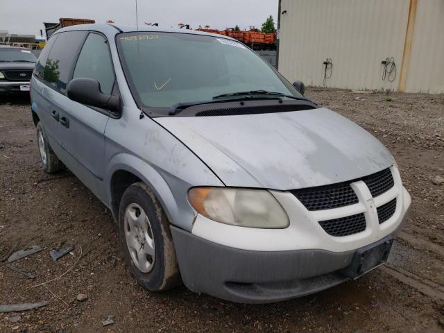 DODGE CARAVAN SE 2003 with VIN 1D8GP25383B187233 - Photo from auction
