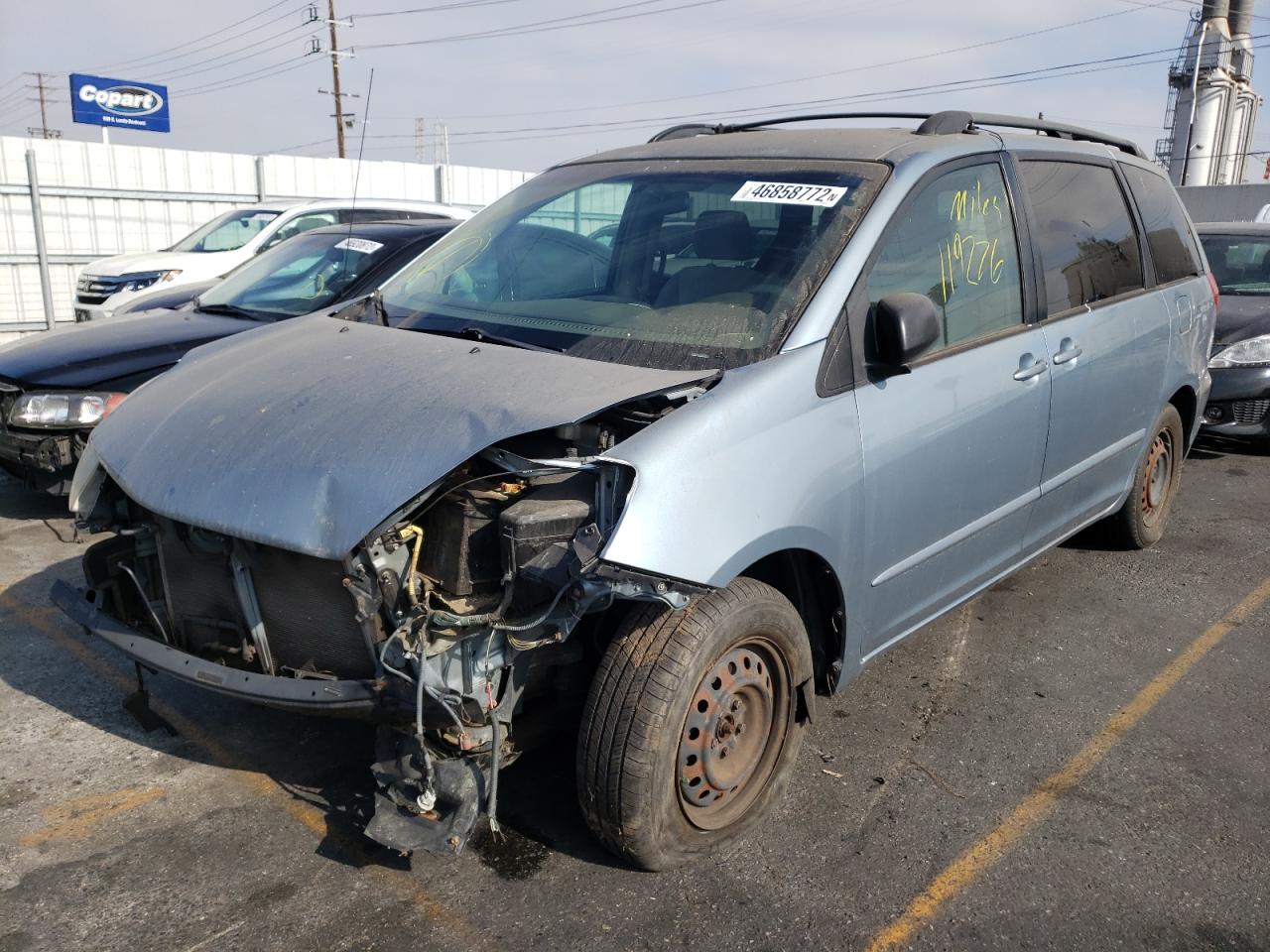 Photo 2 from auction – 2006 TOYOTA SIENNA CE with VIN 5TDZA23C06S585545