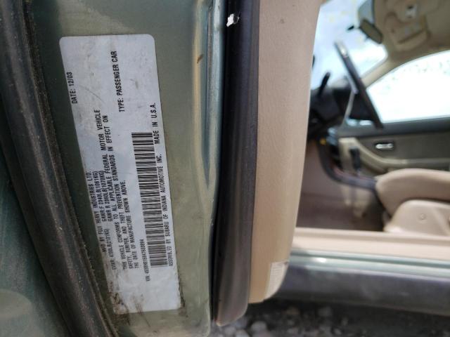 Photo 10 from auction – 2004 SUBARU LEGACY OUT with VIN 4S3BH815947633894