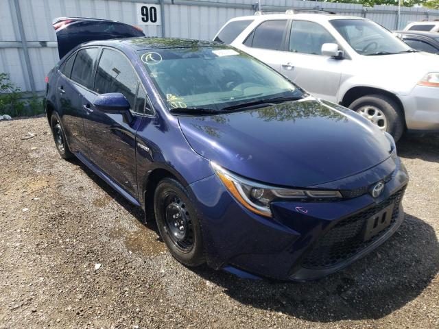 TOYOTA COROLLA LE 2020 with VIN JTDBBRBE3LJ005269 - Photo from auction