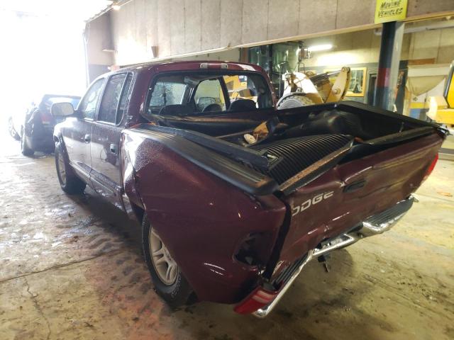Photo 3 from auction – 2001 DODGE DAKOTA QUA with VIN 1B7HL2AX91S233107