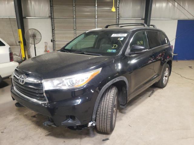 Photo 2 from auction – 2014 TOYOTA HIGHLANDER with VIN 5TDJKRFH1ES006135